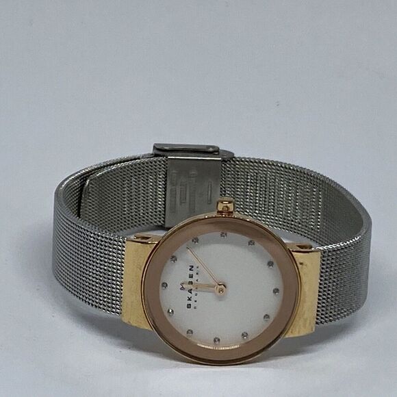 Skagen Freja 358SRSC Women\'s Stainless Steel Mesh Analog Dial Quartz Watch JK633 main image 8